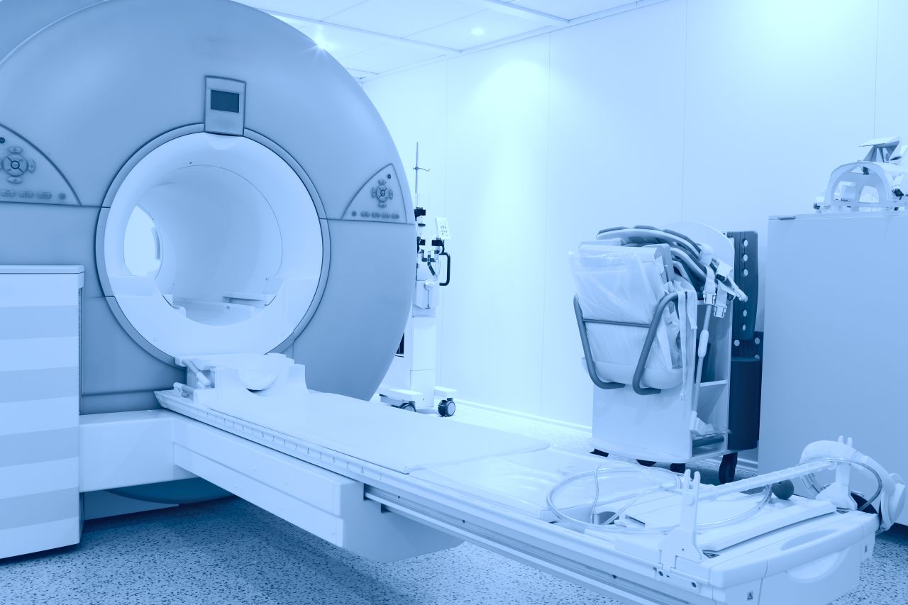 An MRI machine is a large, powerful magnet. If there's metal in the room, it can be sucked into the machine and strike patients. When you're getting an MRI, make sure there's no metal on or around you.