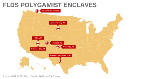 FLDS polygamist enclaves