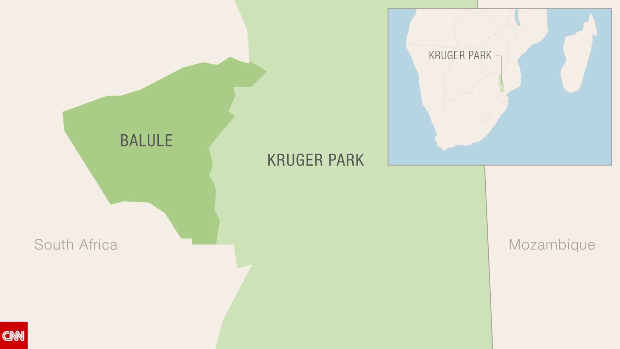 Balule Reserve South Africa Map