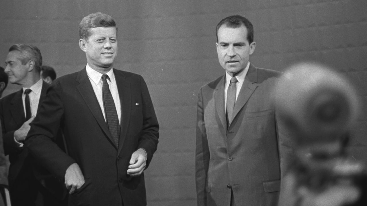 Much has been made about the two men's appearance and how that affected the perception of those who watched the debate on television. Nixon declined CBS' offer of makeup, instead choosing to wear a product called LazyShave to hide his five o'clock shadow. He was also still recovering from the flu and a knee injury. The telegenic Kennedy, meanwhile, did wear makeup, and he appeared rested and relaxed.