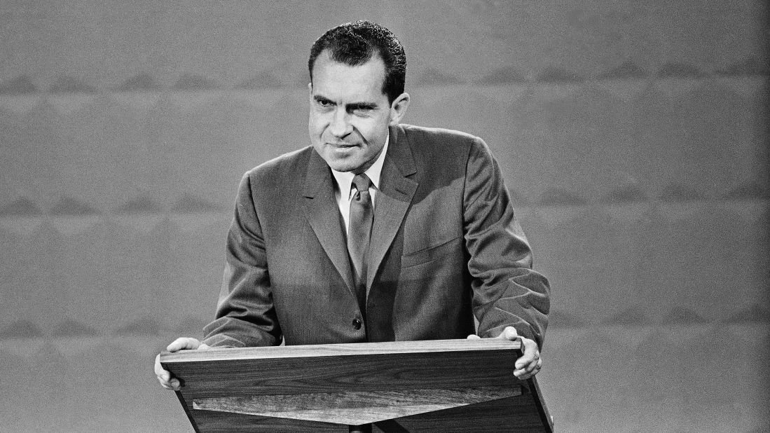 Nixon, 47, was vice president under Republican President Dwight D. Eisenhower. Eisenhower had reached his two-term limit.