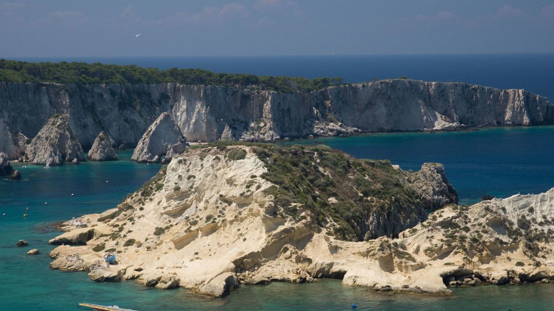 The Tremiti islands are within reach of the village