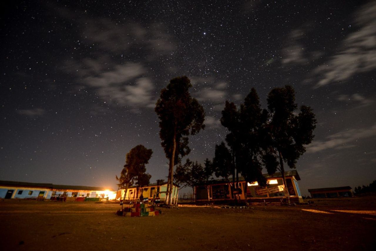 A starry night in Ethiopia. 