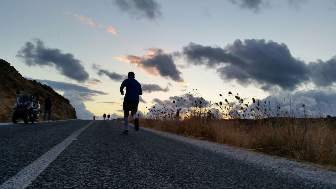 The tiny island of Serifos, in the heart of the Cyclades group, is the setting for a September race now in its third year. The race sees runners hit the trails as the sun sets over the Aegean Sea. 