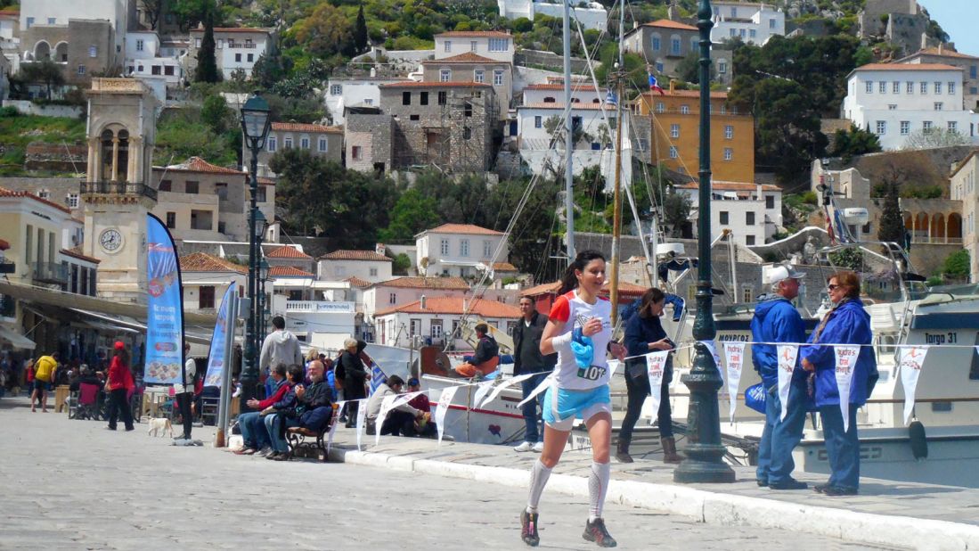 Vehicles are forbidden on Hydra, in the Saronic island group, making its roads idea for runners. But its mountainous landscape is the preferred destination for Greece's trail runners. 