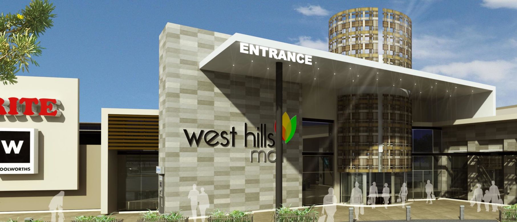 The West Hills Mall in Accra, Ghana, is just one of several new developments that will soon adorn the city's skyline.