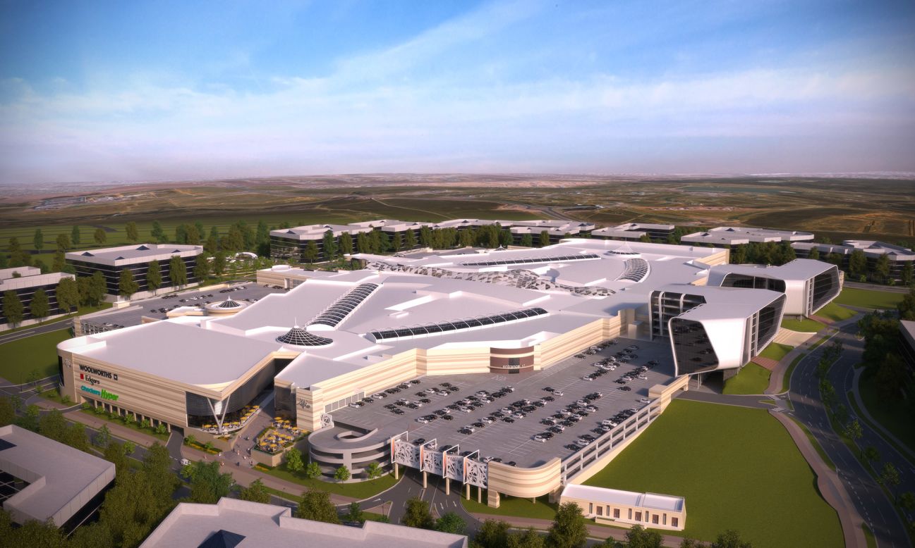 With 131,000 square meters of retail space, The Mall of Africa will be the largest African mall ever to have been built in one phase, developers say.