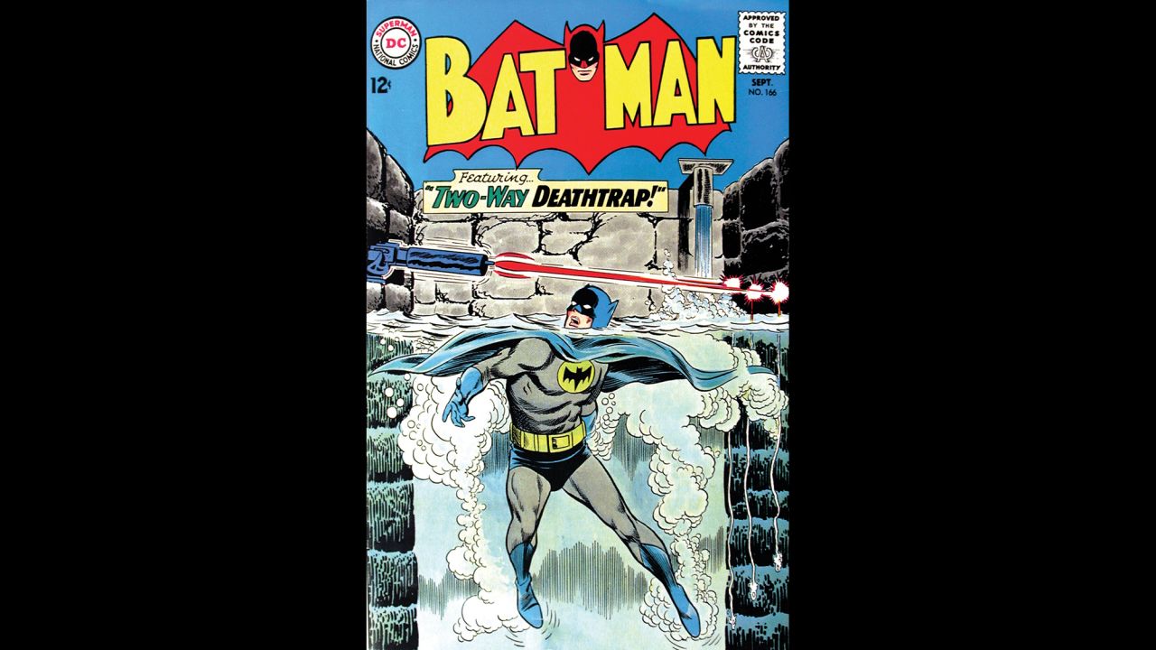 As the story goes, Batman comic book sales were so bad that DC considered canceling them. Editor Julius Schwartz can be credited with saving Batman in 1964 when he rebooted the character with a "new look."