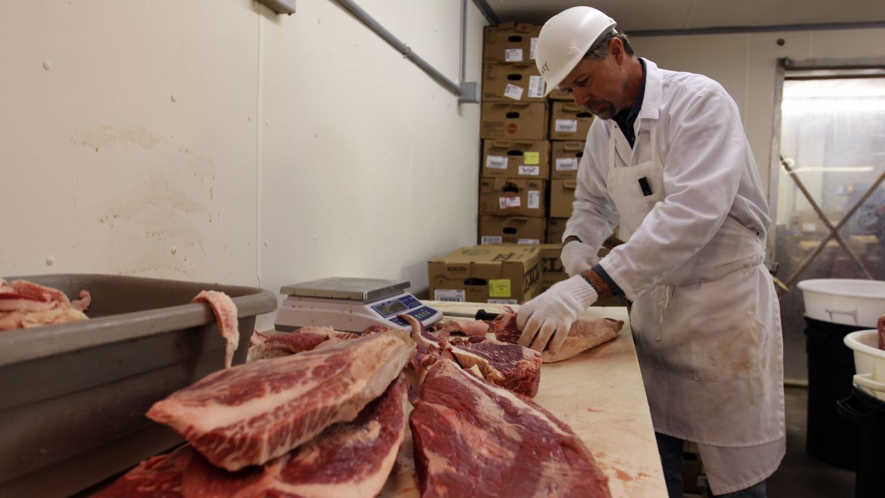 O'Brien Meats in Taylor, Texas, supplies high-quality beef to Snow's BBQ.