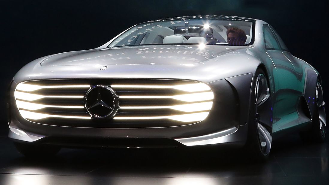 Mercedes revealed its Concept IAA, or Intelligent Aerodynamic Automobile, at this year's Frankfurt Motor Show.