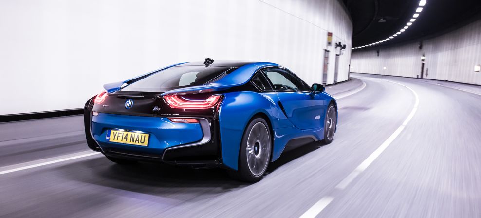 Initially revealed at the IAA in 2013, BMW yet again showcased its hybrid i8 model. 