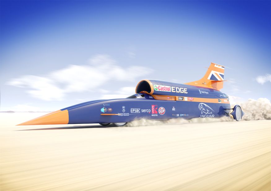 The team behind the Bloodhound SCC is hoping to break the world land speed record in South Africa in 2016.