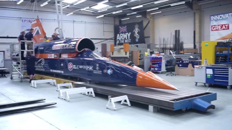 額縁 Bloodhound SSC Bloodhound SSC's 1000mph mission may have been saved | Top Gear