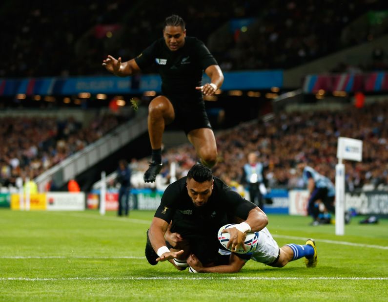 Rugby World Cup 2015 All Blacks battle to dominate brave Namibia CNN
