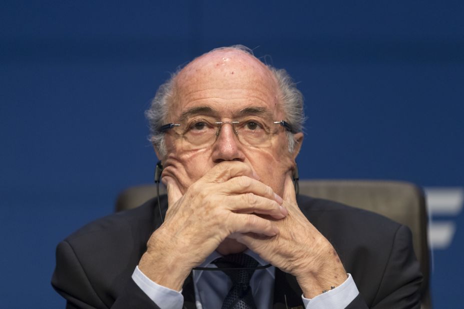 Has FIFA president Blatter spent his last day as head of football's world governing body? The 79-year-old Swiss was provisionally banned for 90 days Thursday by the adjudicatory chamber of FIFA's Ethics Committee, though th