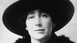 American pacifist leader Jeannette Rankin