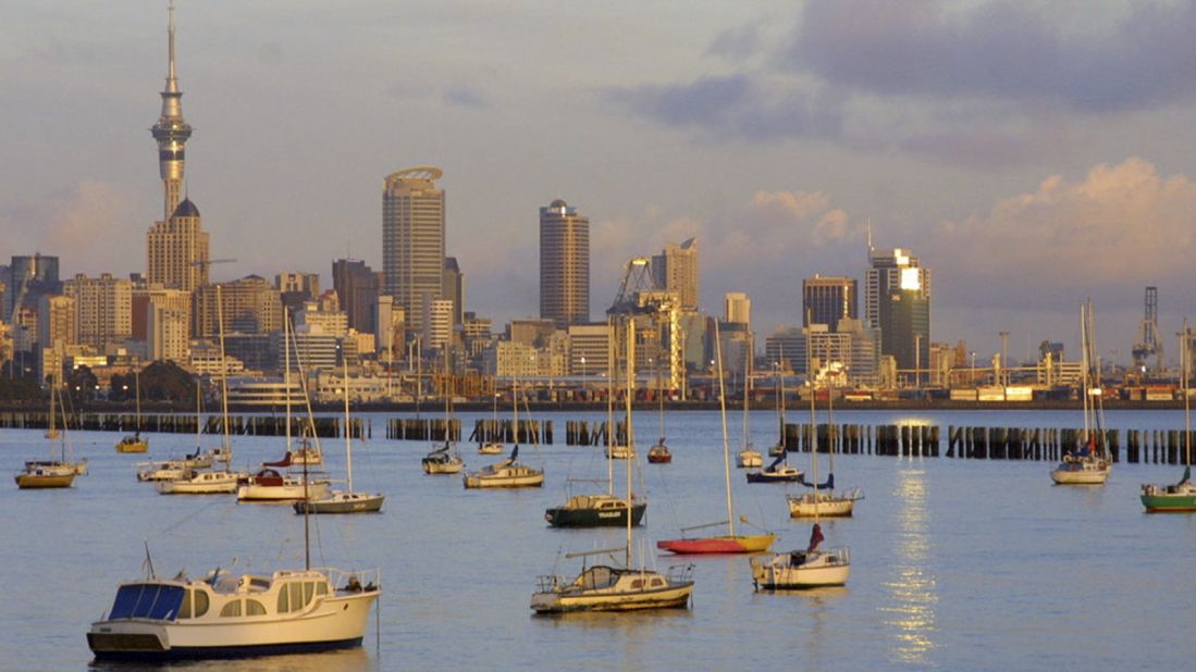 <strong>8. Auckland, New Zealand -- </strong>Frequently listed as one of the world's best cities, New Zealand's Auckland yet again ranks No. 8 on the Economist Intelligence Unit's annual livable cities list. 