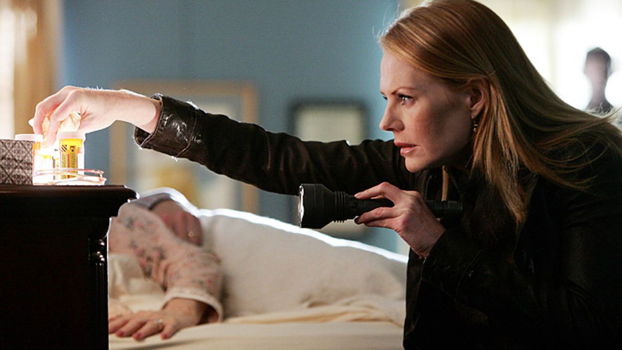 Catherine Willows, played by Marg Helgenberger, was a former Vegas stripper who went into forensics work after earning her medical degree. Helgenberger, previously best known for "China Beach," was with the show for its first 12 seasons. She was a guest star on the recent season of "Under the Dome."