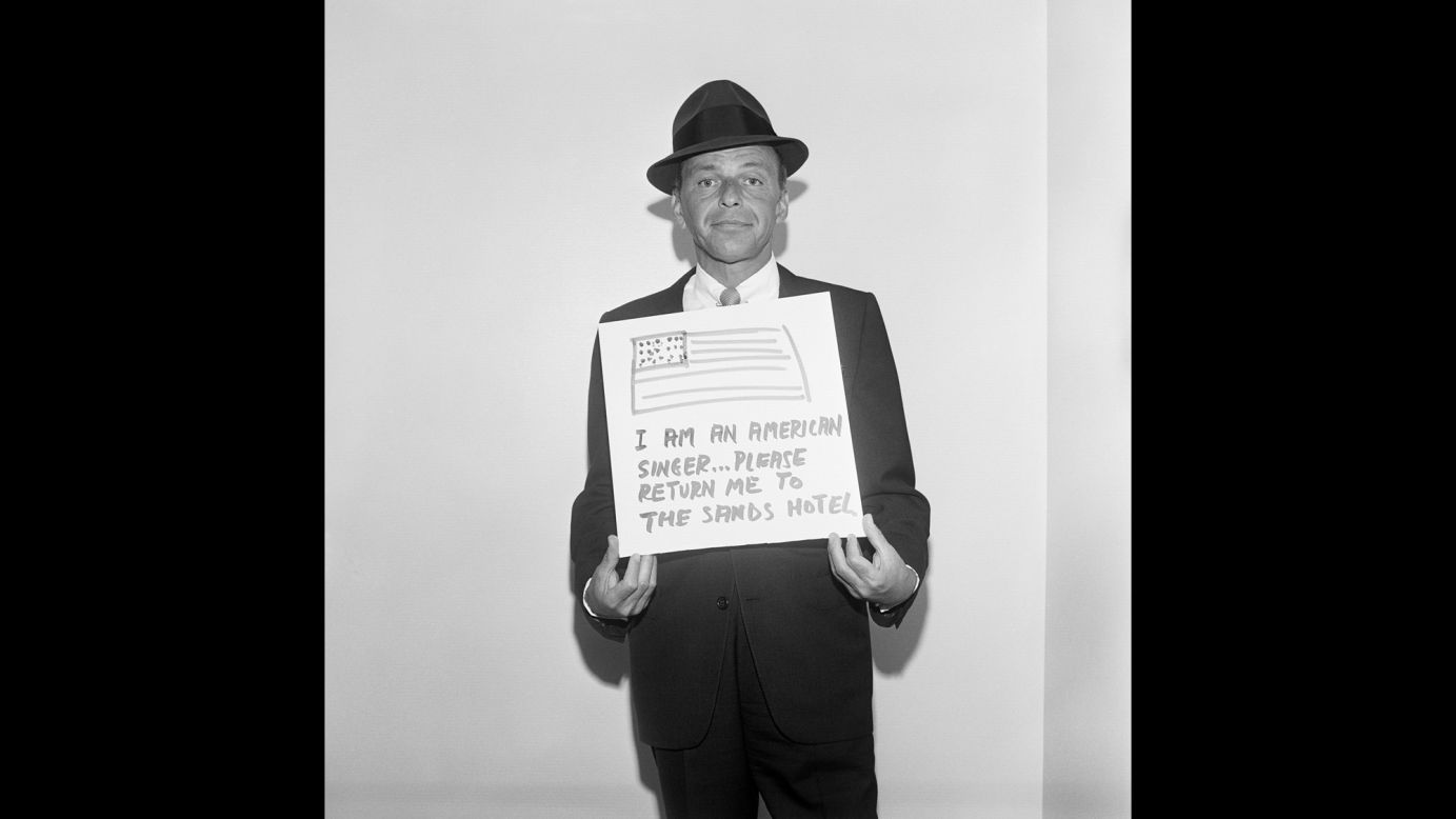 Sinatra's adventures with the "Rat Pack" were legendary. The singer was regularly in the entertainment headlines, and he fostered some of them with good humor.