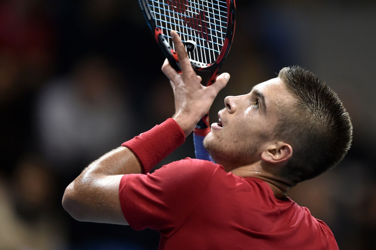 Borna Coric is making his name as the most talked-about teenager in tennis. 