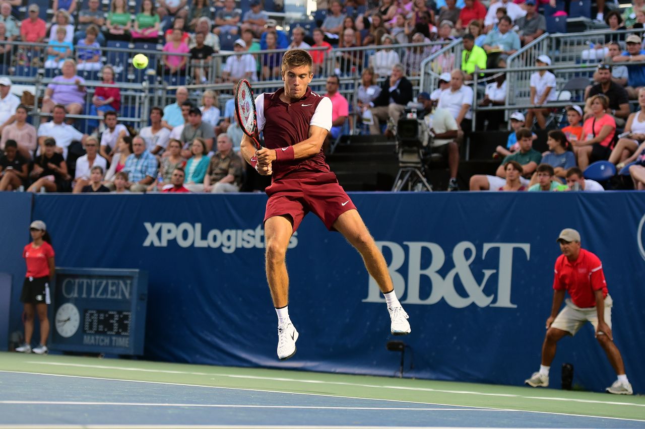 "When somebody has something, that thing that you cannot buy, that you cannot learn, you have to be born with it," Ivanisevic said of Coric. "The way he plays points, the way he's fighting -- he's like a pit bull."<br />
