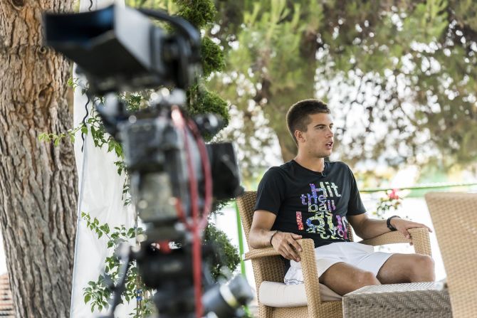 He is the youngest player in the top 100 at the age of 18, having already beaten 14-time grand slam champion Rafael Nadal and Andy Murray, a double major winner.