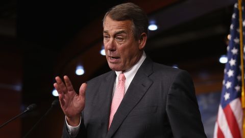 WASHINGTON, DC - SEPTEMBER 25: Speaker of the House John Boehner (R-OH) announces that he is retiring from the House and stepping down as Speaker at the end of October during a news conference at the U.S. Capitol September 25, 2015 in Washington, DC. After 25 years in Congress and five years as Speaker, Boehner said he decided this morning to step down after contemplation and prayer. (Photo by Chip Somodevilla/Getty Images)