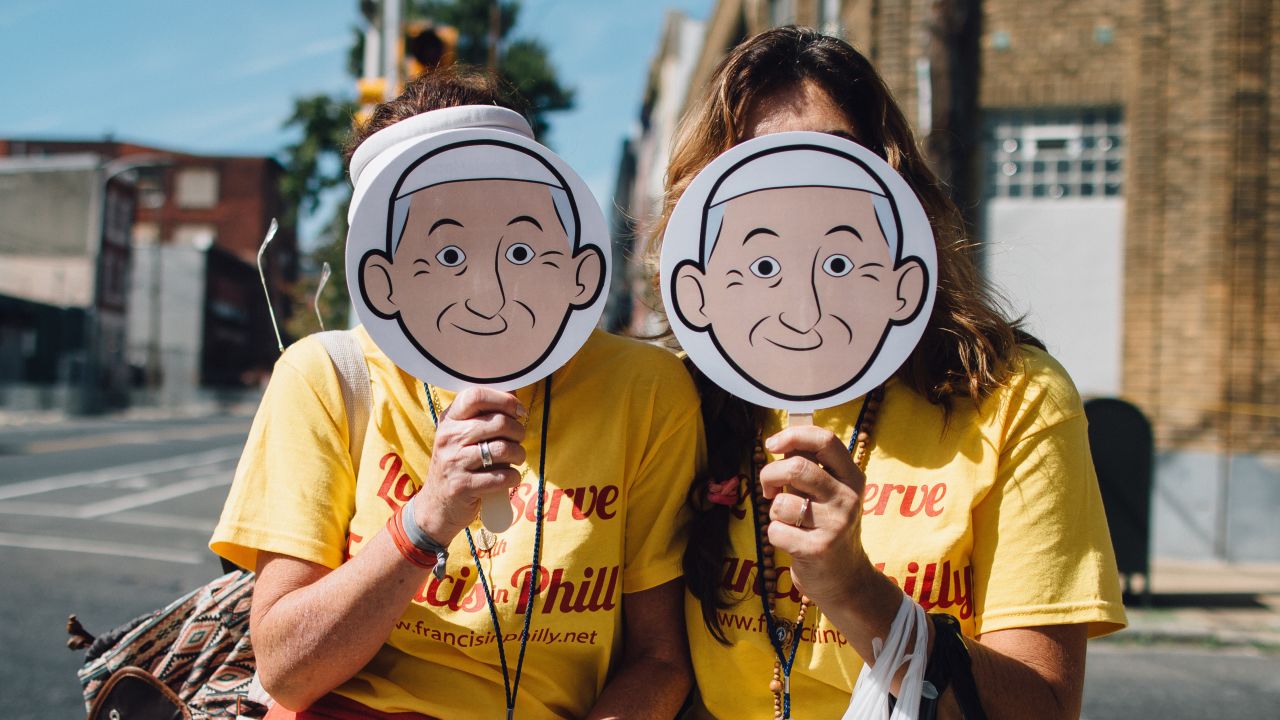 The Aleteia social media campaign <a href="https://twitter.com/popeishope" target="_blank" target="_blank">@Popeishope</a> came up with the hashtag #goodiswinning so that people could share their experiences with the Pope's visit and follow along during his trip.