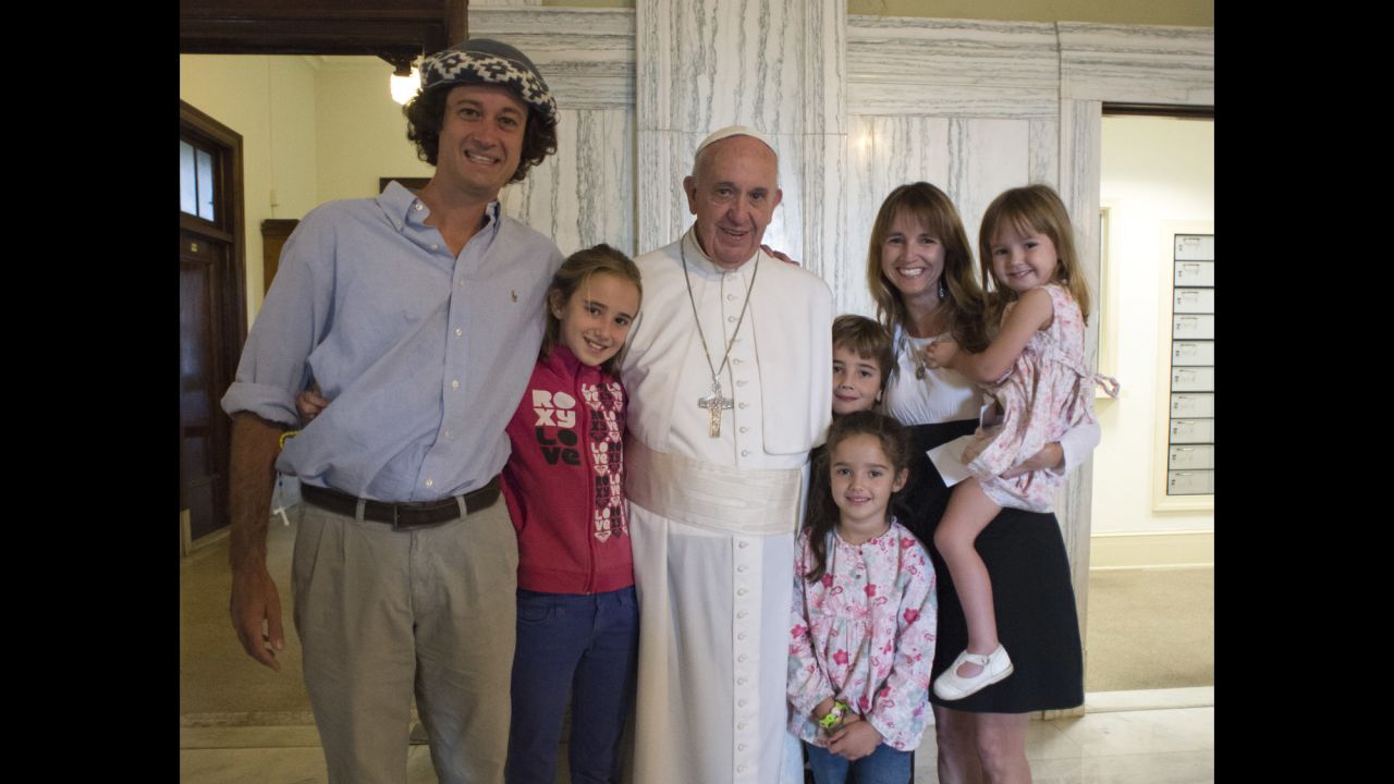 Never in their wildest dreams did the Walker family think their 13,000-mile journey would culminate in a meeting with the Pope. But that's what happened in Philadelphia after the Vatican called.