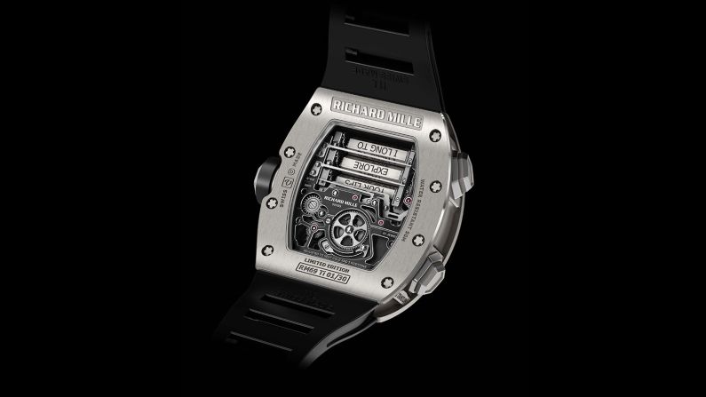 Richard Mille notes that erotic themes in watchmaking are a part of the history of watches, as themes are often hidden inconspicuously through a watch's design. There will only be 30 of these Richard Mile's RM69 pieces available worldwide. 