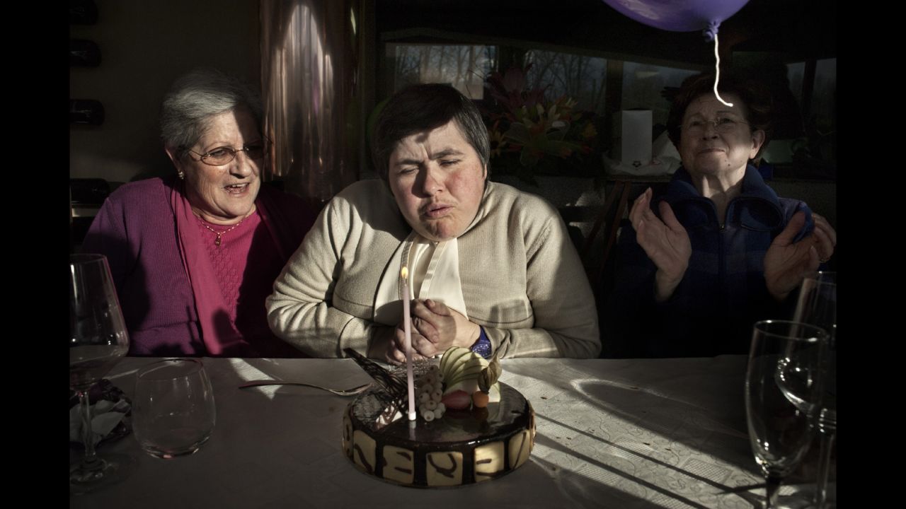 "Our mother, Fernanda, takes care of her every day, every hour, giving her security and serenity," Cocco said.