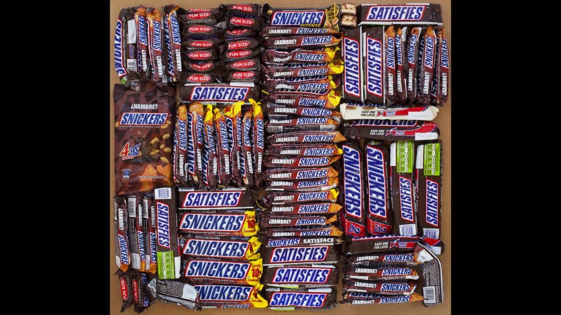 Kiefer said Snickers is generally the most popular candy bar among people crossing the desert. At the border, all food is regarded as contraband and discarded.