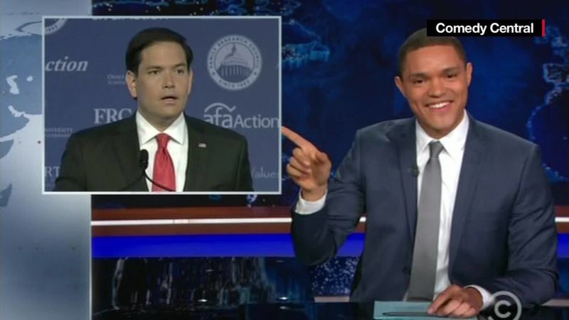 See the highlights of the first episode of 'The Daily Show with Trevor Noah'