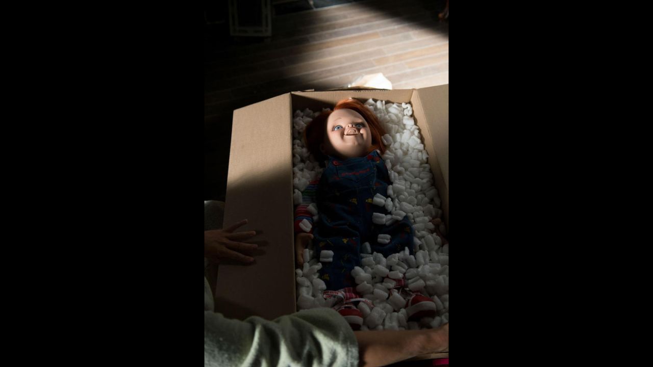 <strong>"Curse of Chucky"</strong>: The murderous doll with the evil spirit returns to create more mayhem. <strong>(Netflix) </strong>
