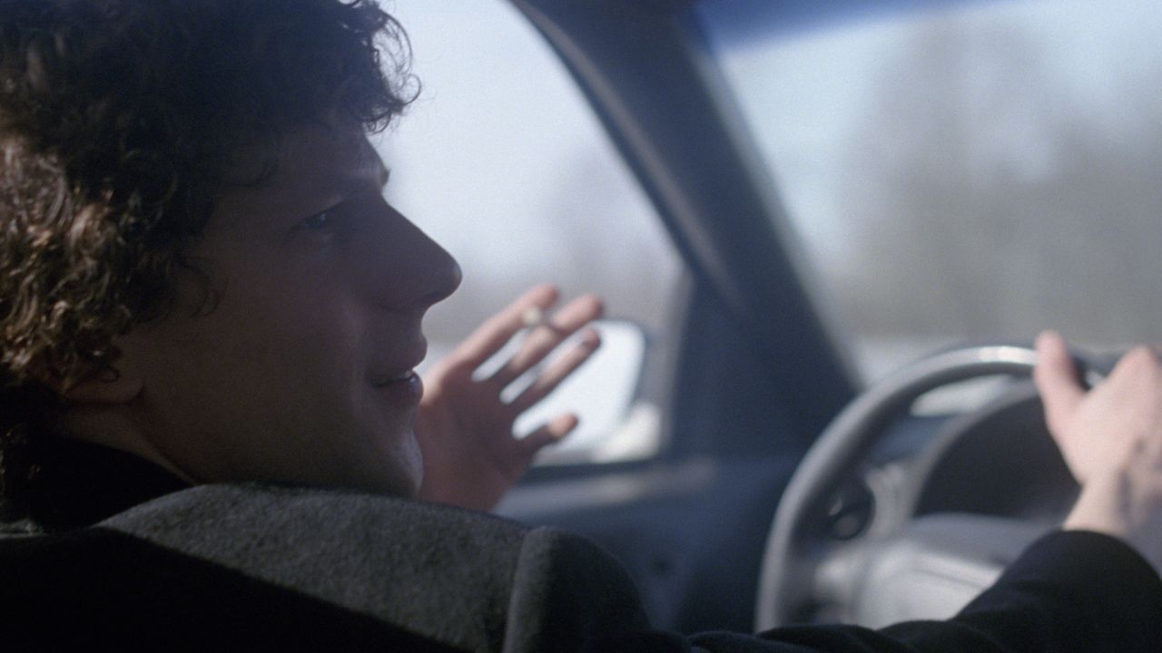 <strong>"The End of the Tour"</strong>: The story of the five-day interview between Rolling Stone writer David Lipsky (Jesse Eisenberg) and acclaimed novelist David Foster Wallace (Jason Segel).<strong> (iTunes) </strong>