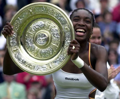 Williams has won seven grand slam titles during her career so far -- five of those coming at Wimbledon. She dominated grass court tennis, winning in 2000, 2002, 2008, 2009 and 2012.