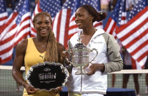 Williams has won the U.S. Open twice. In 2001 she overcame her sister, Serena, to win the title for the second year in succession.