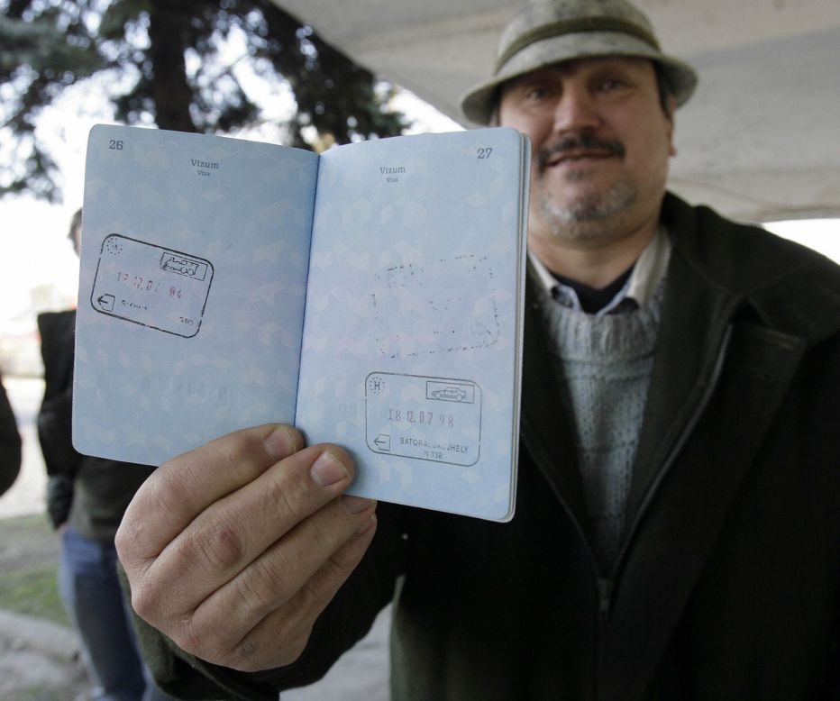 <strong>World's most powerful passports: </strong>Global citizenship and residence advisory firm Henley & Partners has released its quarterly report on the world's most desirable passports. Citizens of Hungary (such as this chap), Slovenia and Malaysia can enjoy seamless travel to 180 destinations. 