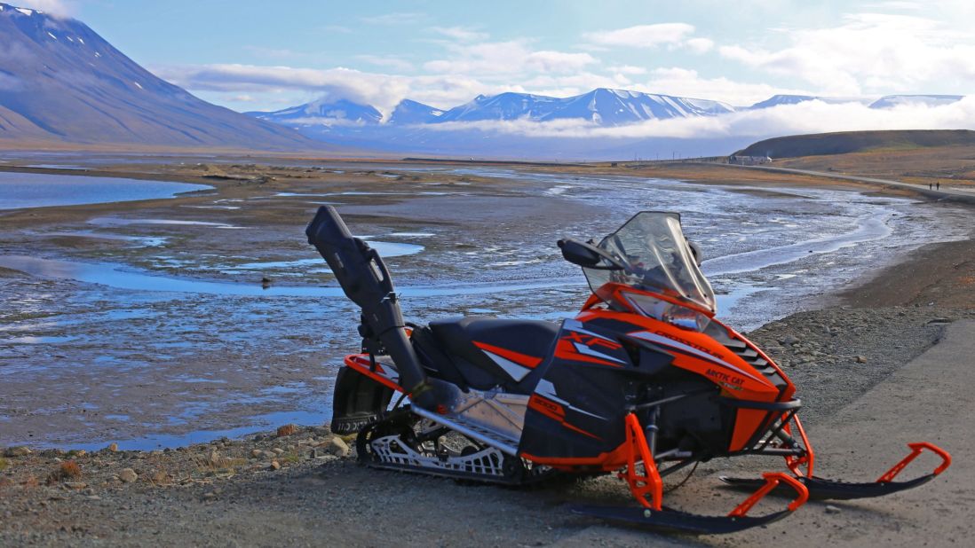 "I will get a snowmobile to travel beyond this settlement," says student Paul Petersik, from Germany. "I love spontaneity with the outdoors and Longyearbyen is a dream travel launchpad."