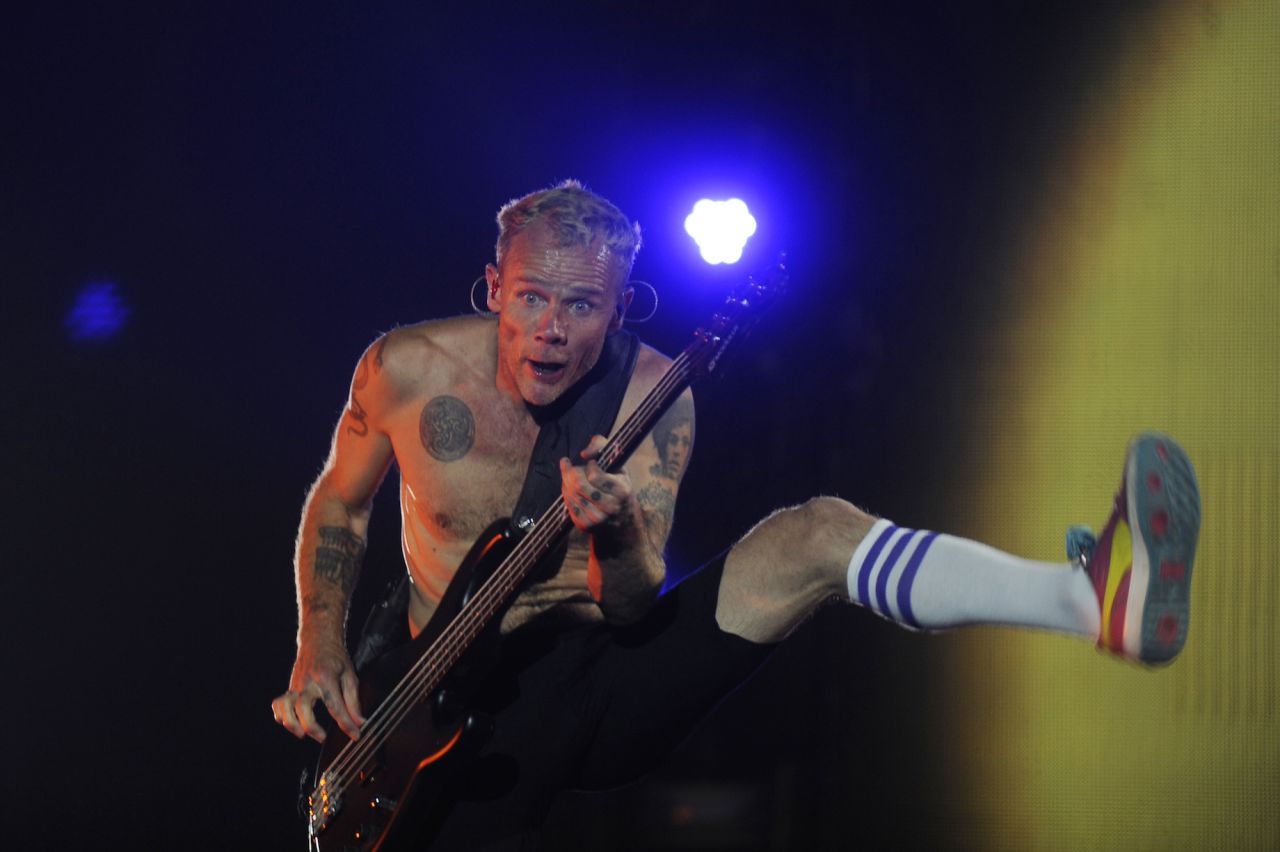 <strong>Finding out your favorite band is playing in the city you're visiting: </strong>Doesn't matter if you've seen the Red Hot Chili Peppers live back home 20 times. Watching Flea slap that bass while you're vacationing in a foreign city is 100 times more thrilling. 