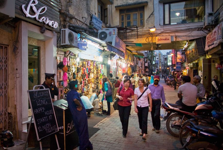 Khan Market originally emerged as a shopping district for Pakistani refugees from the late 1940s.