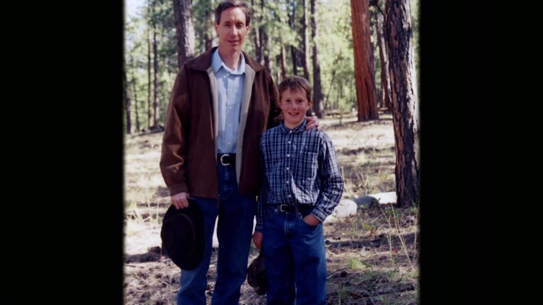 Warren Jeffs with his son, Roy Jeffs