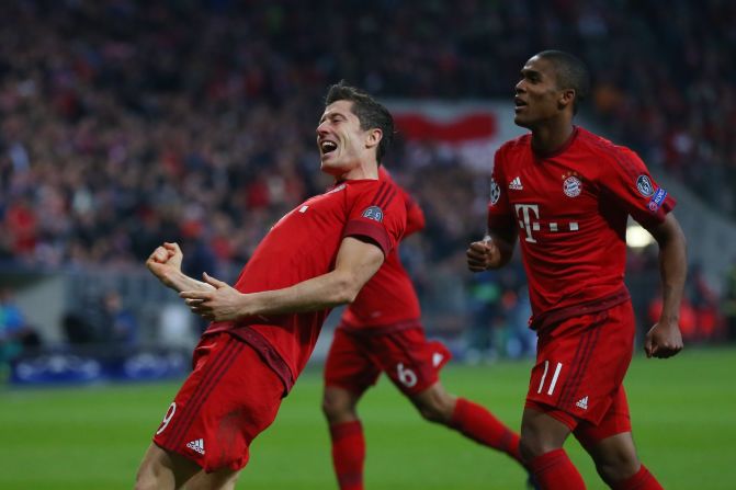 His second hat-trick of the season helps Bayern beat Dinamo Zagreb 5-0 in the Champions League.