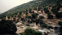 Lalish is a small hill region in Nineveh Province of Norther Iraq that is the spiritual heartland for Yazidis.