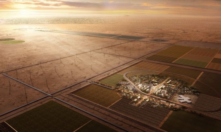 The CITE project will see future technologies developed in a $1 billion empty city in the New Mexico desert. 