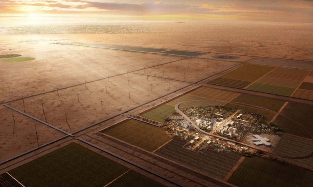 The CITE project will see future technologies developed in a $1 billion empty city in the New Mexico desert. 