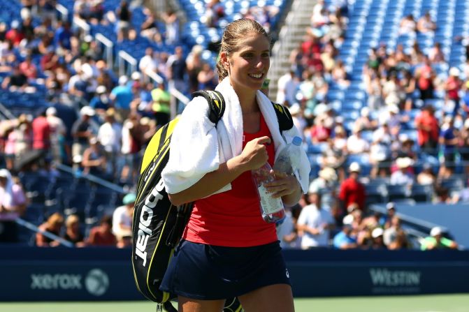 Konta, who was born in Australia but became eligible to play for Britain in 2012, began the year 150th in the world but is expected to be just outside the top 50 when the new rankings are released.