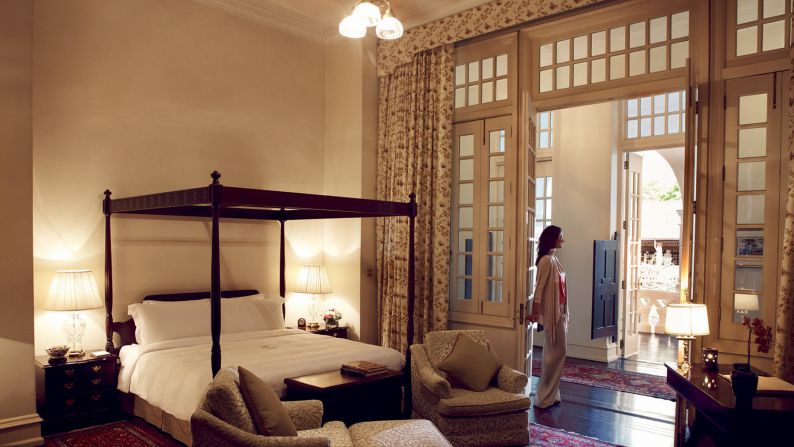 <strong>A touch of modernity:</strong> Raffles Hotel's suites need an upgrade to cater to modern luxury travelers. The refresh is being handled by Alexandra Champalimaud, founder of Champalimaud Design.  