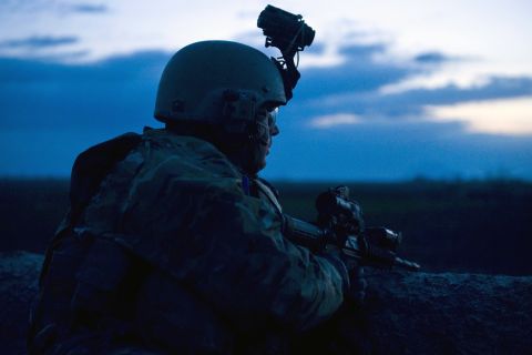 <strong>6. They were created by Congress</strong><br /><br />In this photo, a U.S. Army military information support operations sergeant with Special Operations Task Force-South provides security overwatch during the early morning hours of an operation to hinder insurgent activity in Kandahar Province, Afghanistan, in 2011.