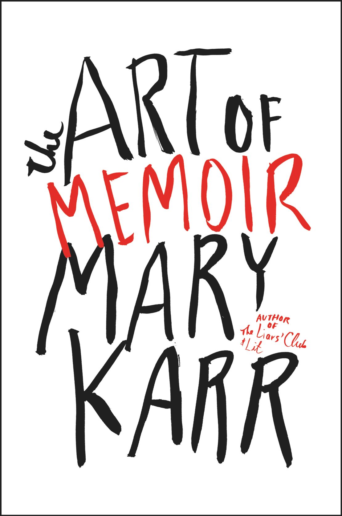 art of memoir karr